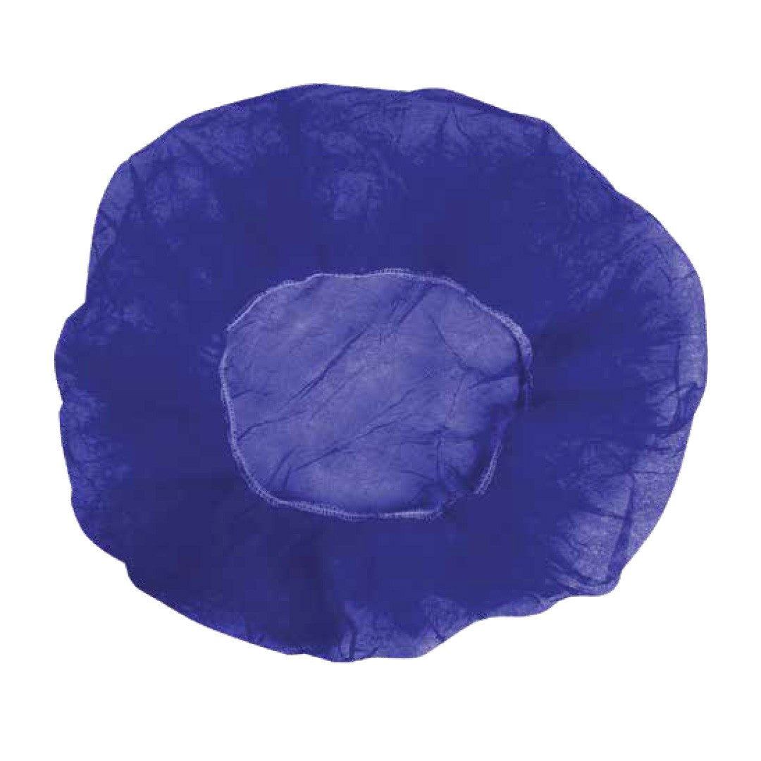 Cordova 28inch Blue Bouffant Cap #BC28B