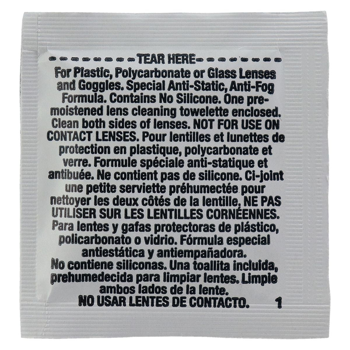Bullhead Safety BHLC21 - packet instructions - white