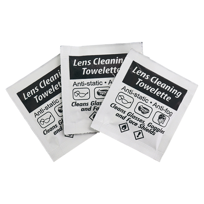 Bullhead Safety BHLC21 - individual wipe packets - white