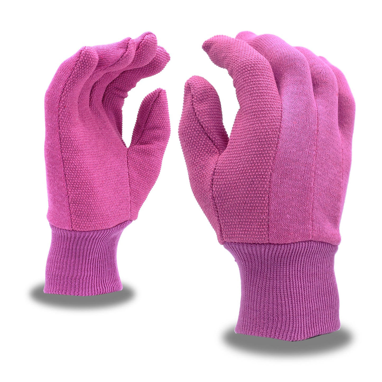 Cordova Cotton Jersey, Pink With White PVC Mini- #BL19132