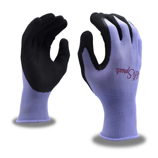 Cordova Latex Coated Machine Knit, 13g PUrple Po #BL38222