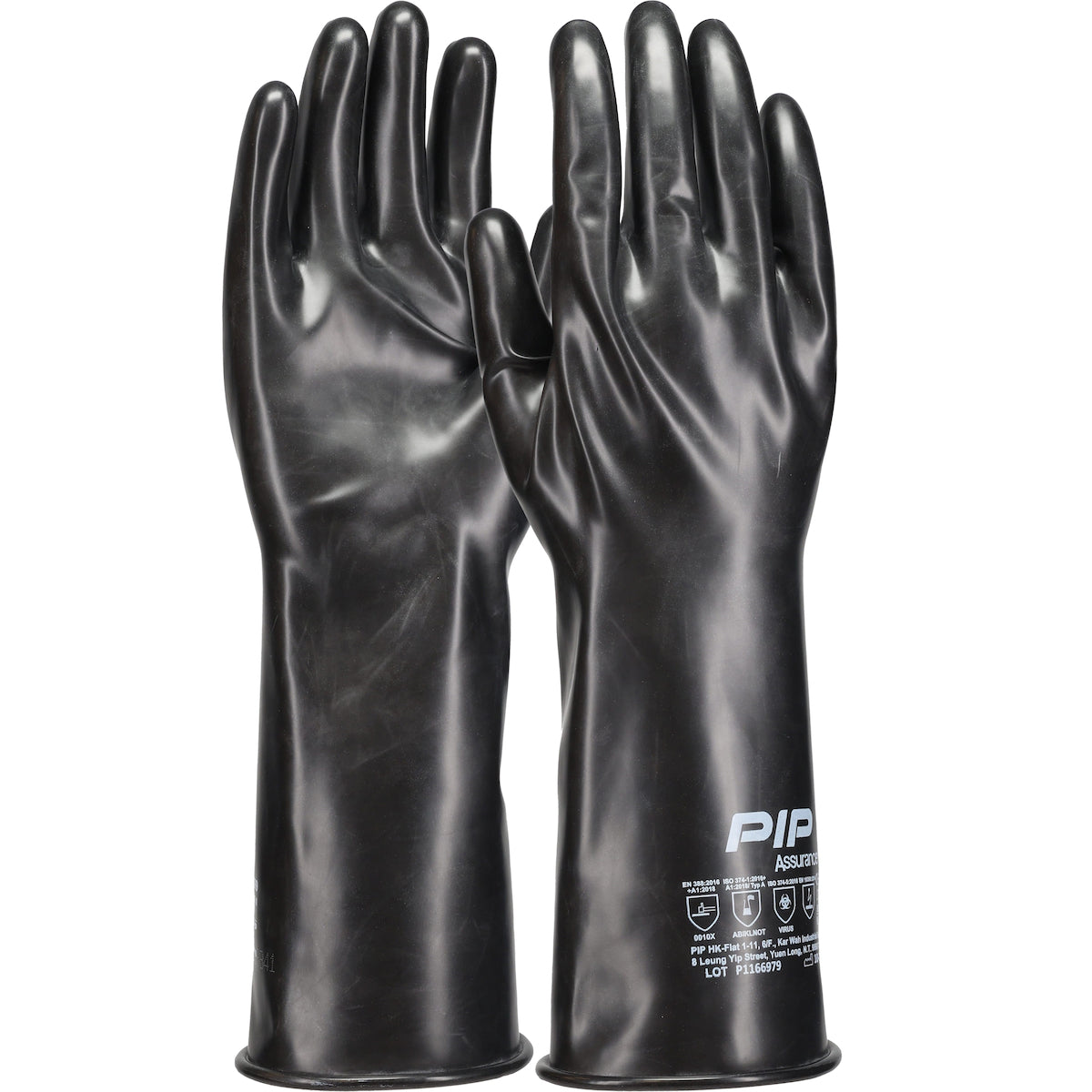 PIP BUT03 – 12 Mil Butyl Rubber Glove with Smooth Grip-14"