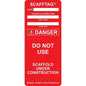 Brady® Scafftag® Danger Inserts