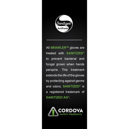 Cordova Brawler™ Premium Dipped Nitrile, Palm #6950L image 2
