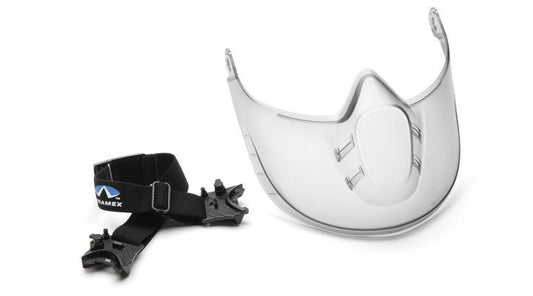 Pyramex Capstone Replacement Shield Safety Goggles Clear model CAPSHIELD