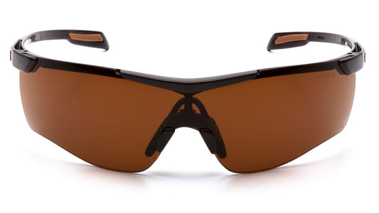 Pyramex Cayce Safety Glasses Sandstone Bronze Standard Anti-fog model CHB918ST
