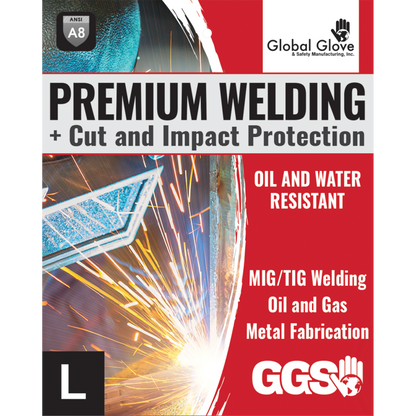 Global Glove Premium CIA200MTG Welding Gloves Cut Level A8 - view 13