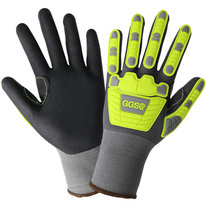 Global Glove General CIA540 Cut-Resistant Impact Gloves, Foam Nitrile - view 11