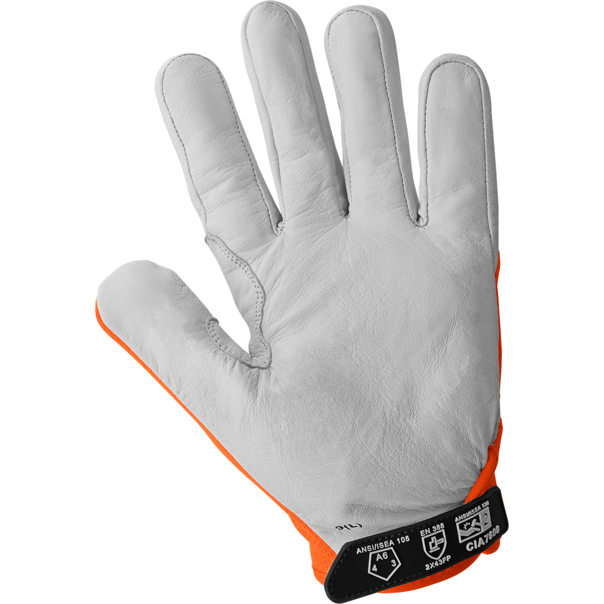 Global Glove High-Visibility CIA7600 Mechanics Gloves Cut Level A6 Impact 2 - view 12