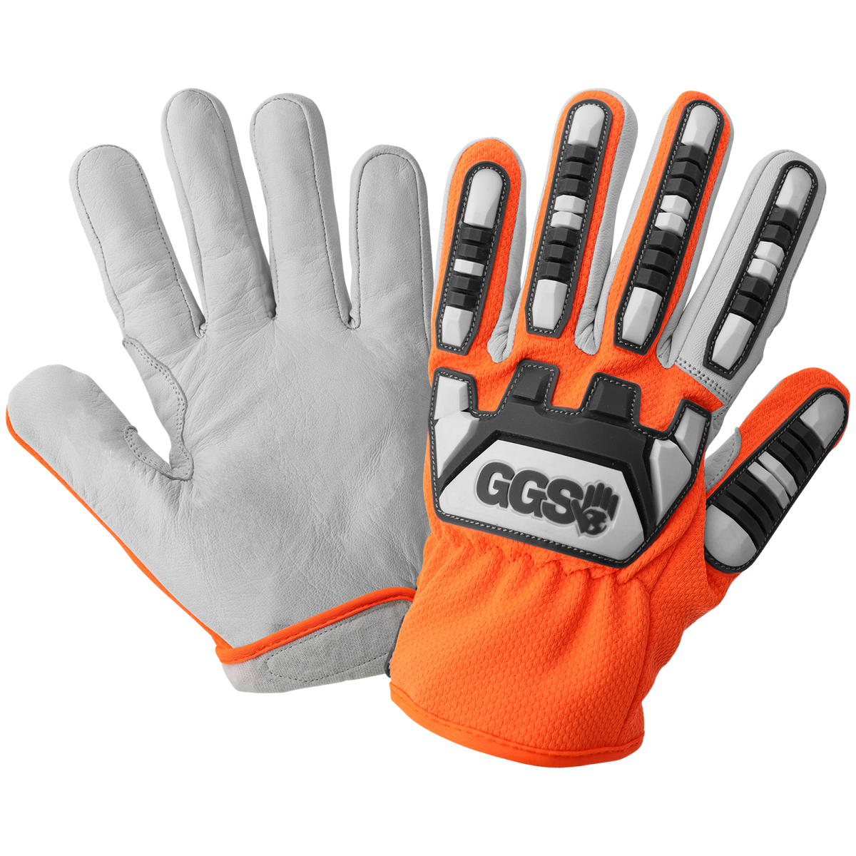 Global Glove High-Visibility CIA7600 Mechanics Gloves Cut Level A6 Impact 2 - view 11