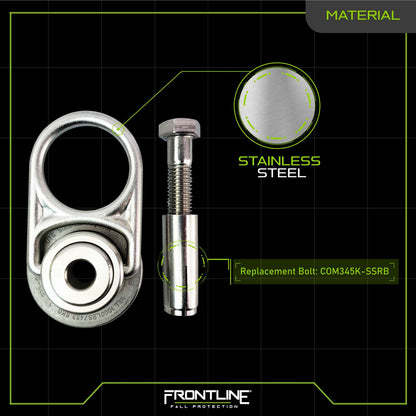 Frontline COM345K-SS MEGA Swivel 5K Stainless Steel Concrete Anchor