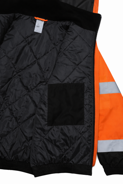 ZING Z-Force High-Visibility Class 3 Bomber Jacket with Quilted Liner - official Zing product image 7
