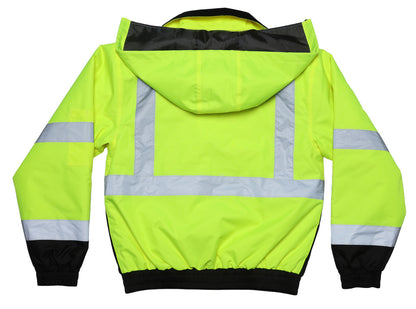 ZING Z-Force High-Visibility Class 3 Bomber Jacket with Quilted Liner - official Zing product image 2