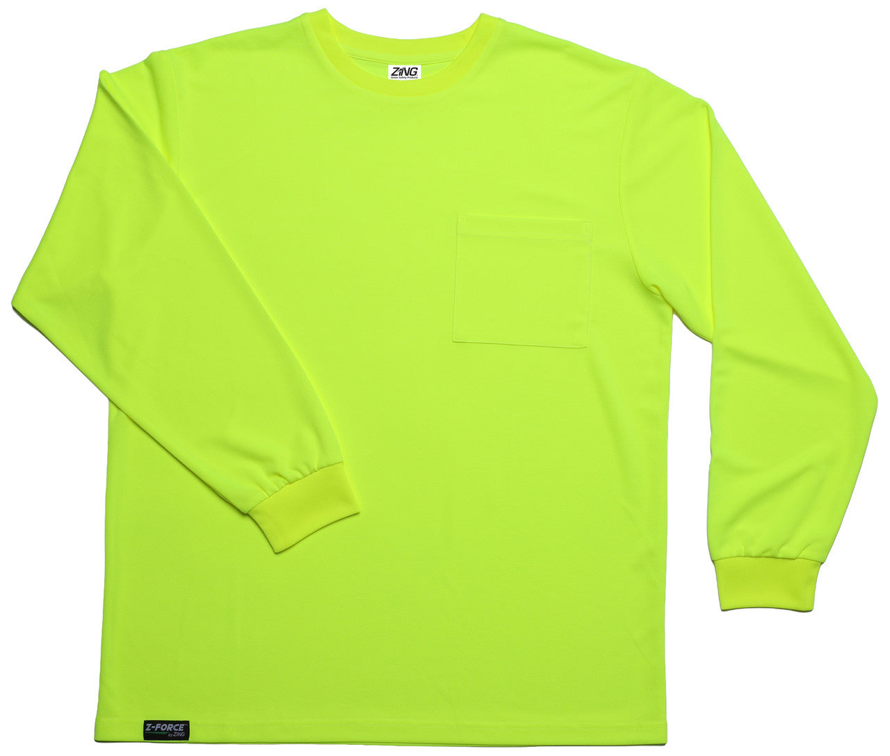 ZING Z-Force High-Visibility Non-ANSI Long Sleeve Shirt - official Zing product image 1