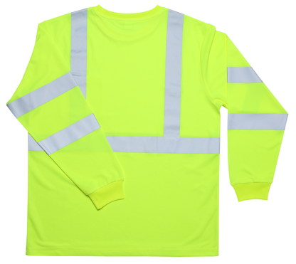 ZING Z-Force High-Visibility Women's Class 3 Long Sleeve Shirt - official Zing product image 2