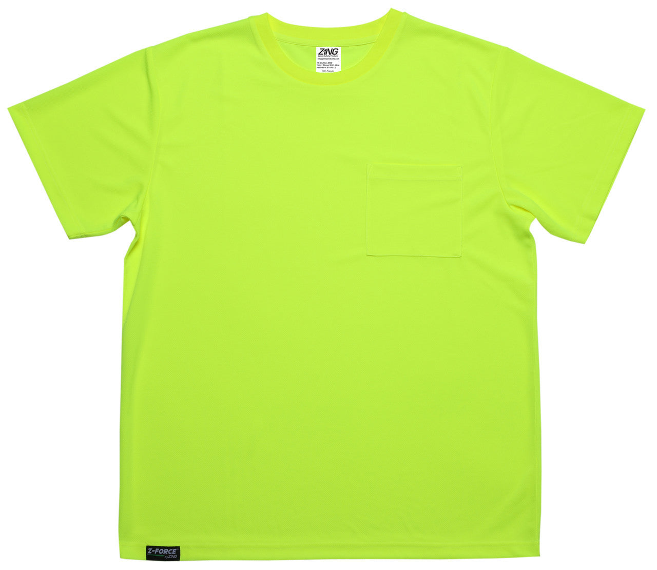 ZING Z-Force High-Visibility Non-ANSI Short Sleeve T-Shirt - official Zing product image 1