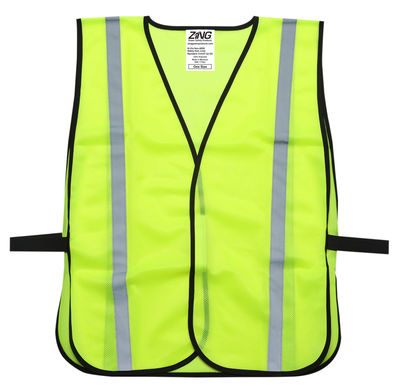 ZING Z-Force High-Visibility Non-ANSI Safety Vest with Reflective Tape - official Zing product image 1