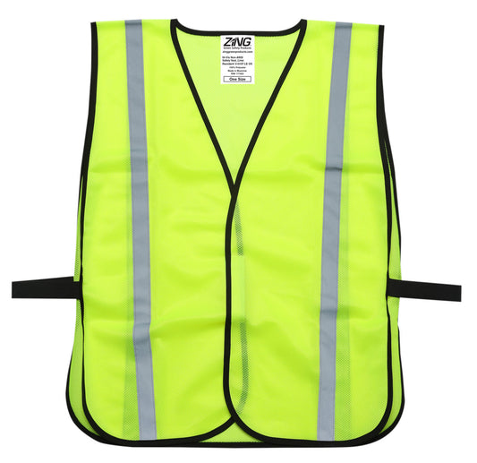 ZING Z-Force High-Visibility Non-ANSI Safety Vest with Reflective Tape - V-010T LE OS