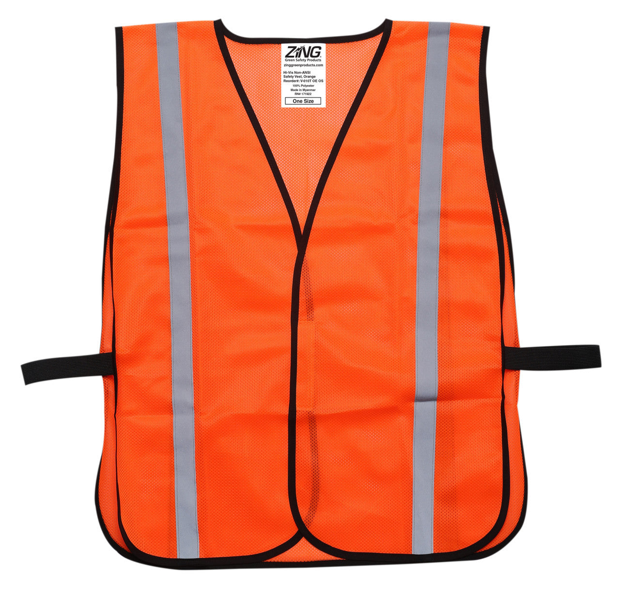 ZING Z-Force High-Visibility Non-ANSI Safety Vest with Reflective Tape - official Zing product image 3