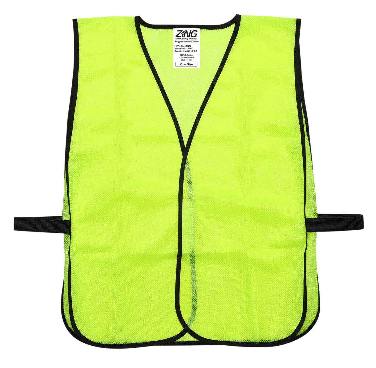 ZING Z-Force High-Visibility Non-ANSI Safety Vest - official Zing product image 1