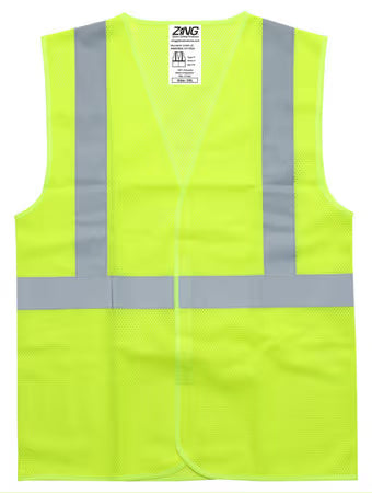 ZING Z-Force High-Visibility Economy Class 2 Mesh Safety Vest