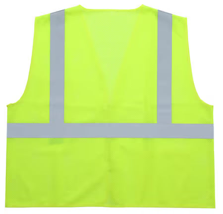 ZING Z-Force High-Visibility Class 2 Mesh Safety Vest with Pockets