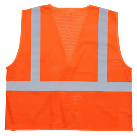 ZING Z-Force High-Visibility Class 2 Mesh Safety Vest with Pockets
