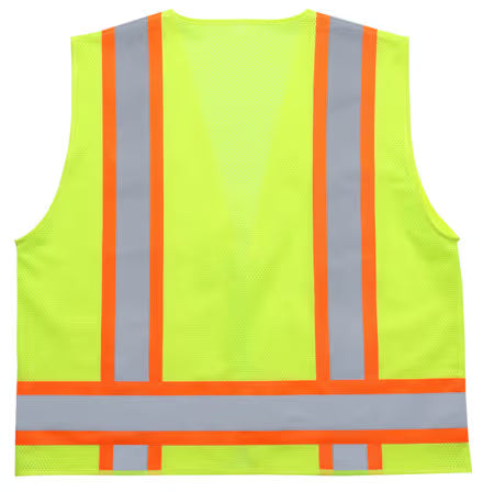 ZING Z-Force High-Visibility Class 2 Surveyors Two-Tone Safety Vest