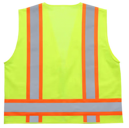 ZING Z-Force High-Visibility Class 2 Surveyors Two-Tone Safety Vest
