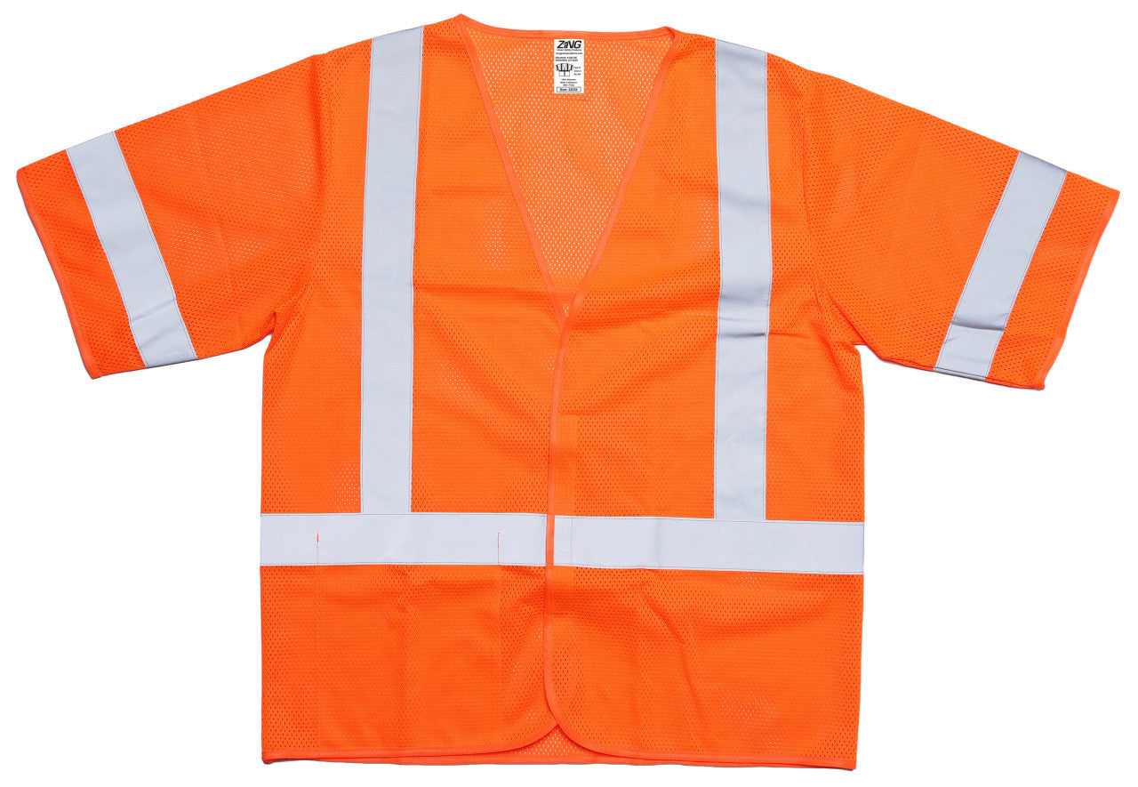 ZING Z-Force High-Visibility Women's Class 3 Mesh Safety Vest - official Zing product image 3