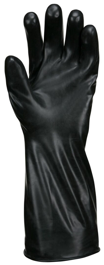 Butyl Rubber Chemical Glove, 7 Mil, 14" Gauntlet Cuff, ESD Safe