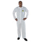 Cordova Defender™ White Microporous Coverall #CPE - CPEM