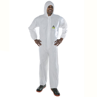 Cordova Defender™ White Microporous Coverall #CPH - CPHM