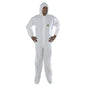 Cordova Defender™ White Microporous Coverall #CPHB - CPHBM