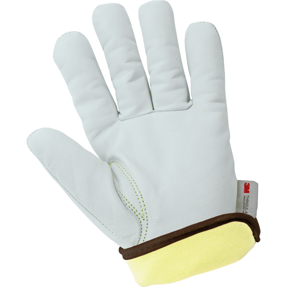 Global Glove CR3900INT Insulated Grain Goatskin Leather Palm Gloves - ANSI A6 - view 12