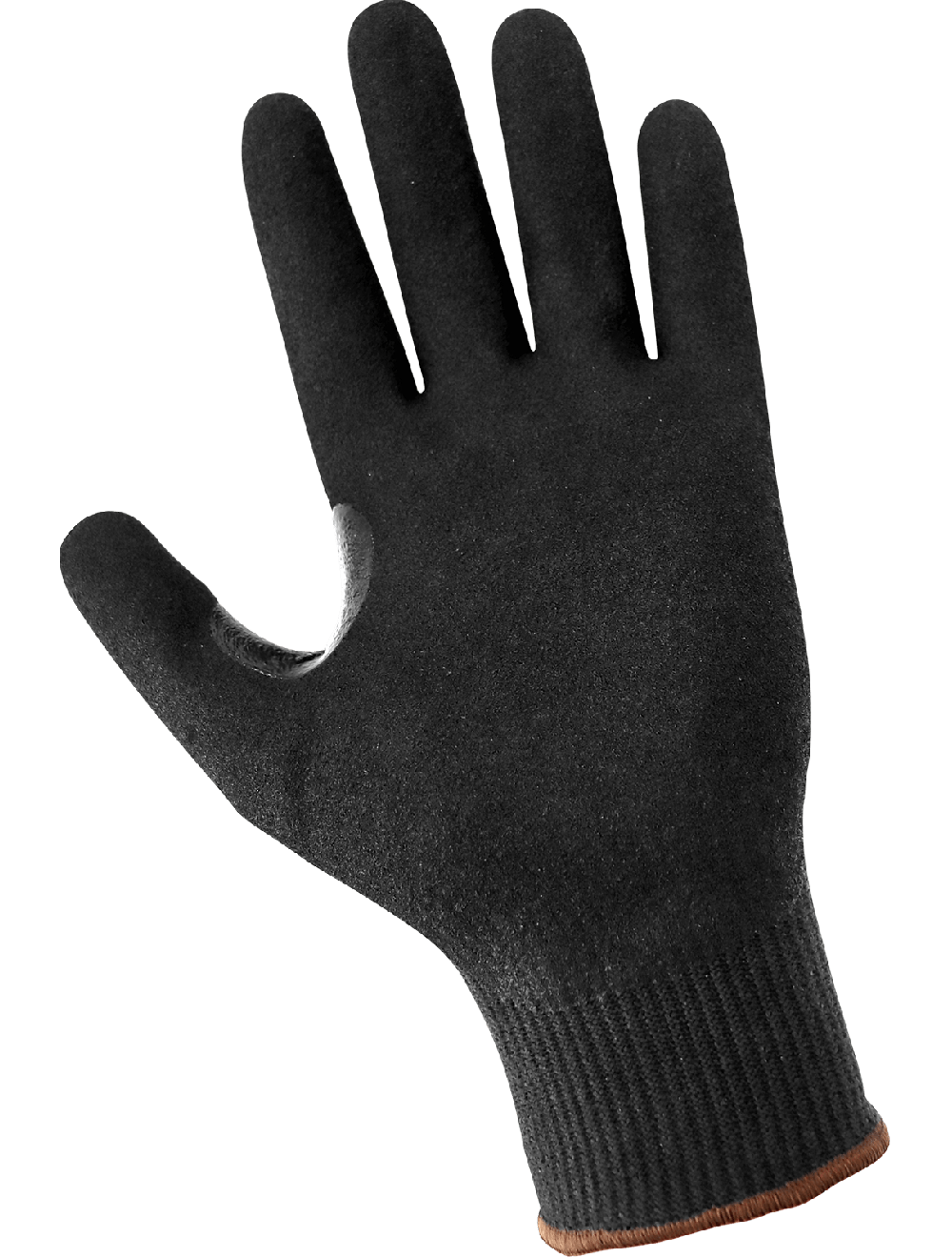 Samurai Glove® Cut, Abrasion, and Puncture Resistant Black Aralene® Nitrile-Coated Gloves - CR588MF