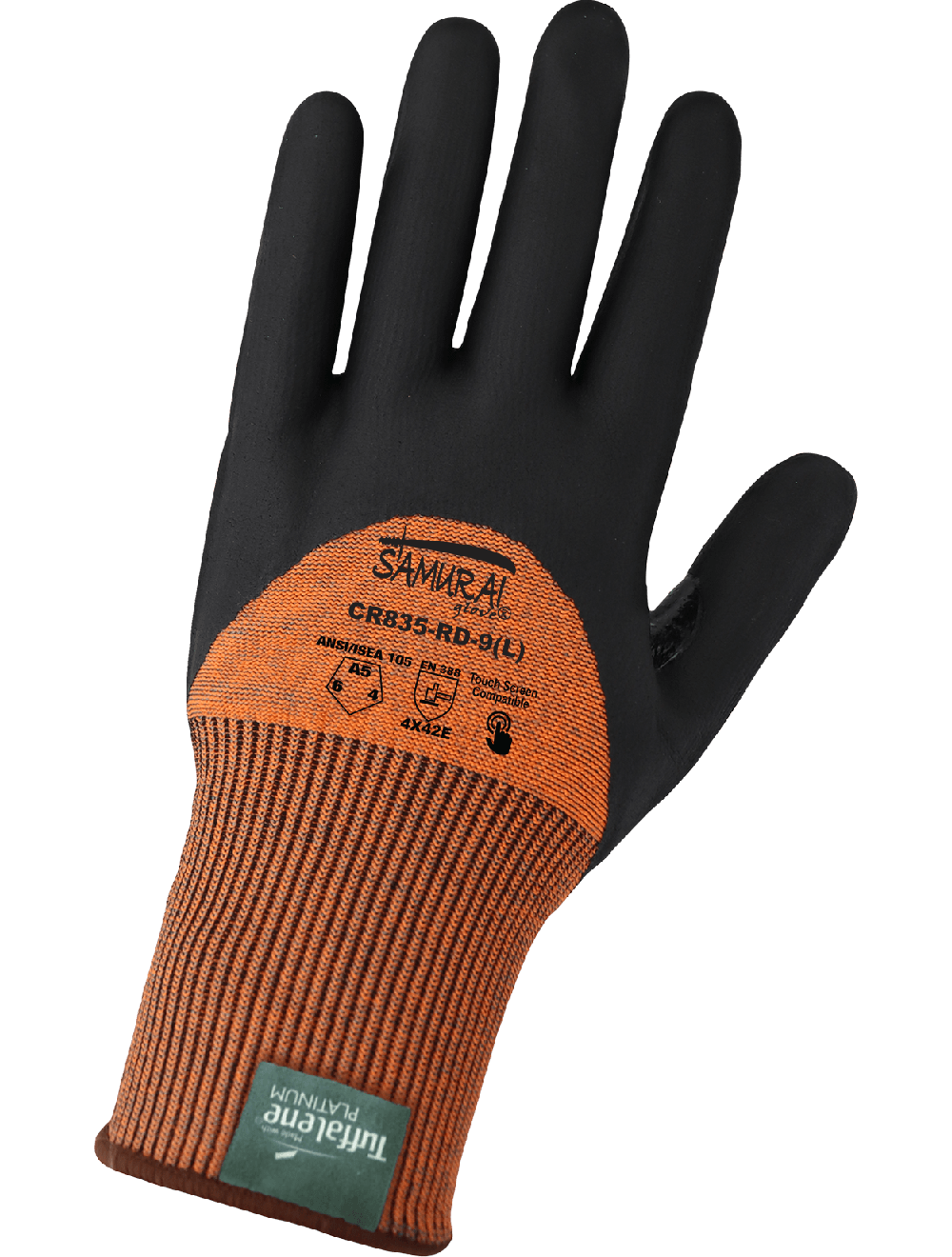Samurai Glove® - CR835-RD - Cut Resistant Gloves - cut level A5 - orange
