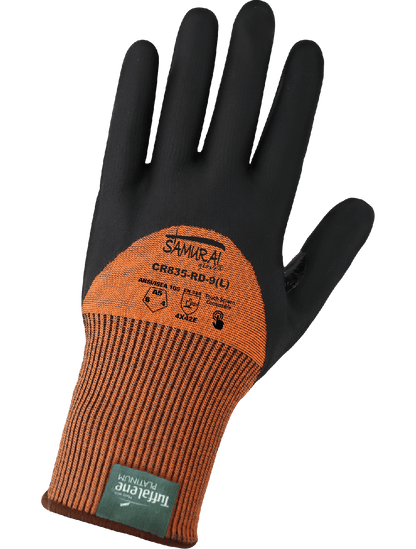 Samurai Glove® - CR835-RD - Cut Resistant Gloves - cut level A5 - orange