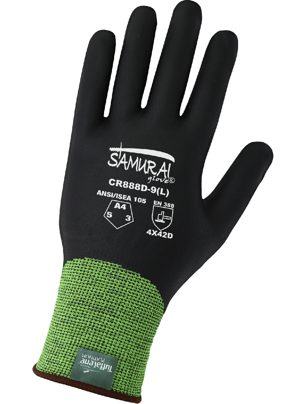 Samurai Glove® - CR888D - Cut Resistant Gloves - cut level A4 - green