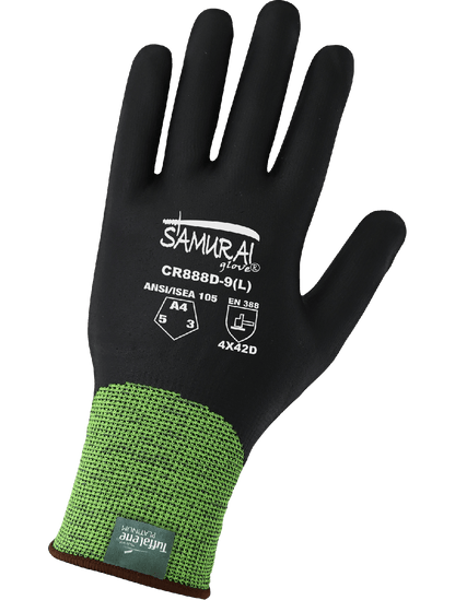 Samurai Glove® - CR888D - Cut Resistant Gloves - cut level A4 - green