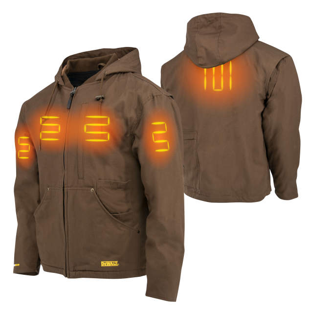 DEWALT® Men's Heated Heavy Duty Work Coat