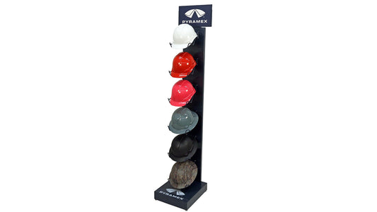 Pyramex Hard Hat Display Hard Hat Accessories 6 model DISHHFL