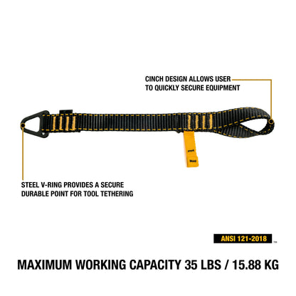 DXDP710201 DEWALT V-Ring Tool Attachment Single Wing, 35 lbs.( 15.9 kg) capacity