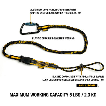 DXDP710501 DEWALT Quick Connect Tool Lanyard 5 lbs.(2.3 kg) capacity