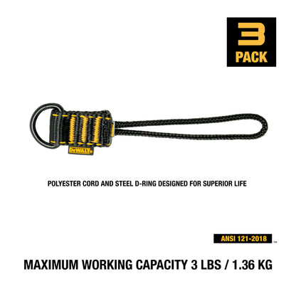 DXDP710600 DEWALT Cinch Loop Attachment, up to 5 lbs.(2.3kg) – 3 pack