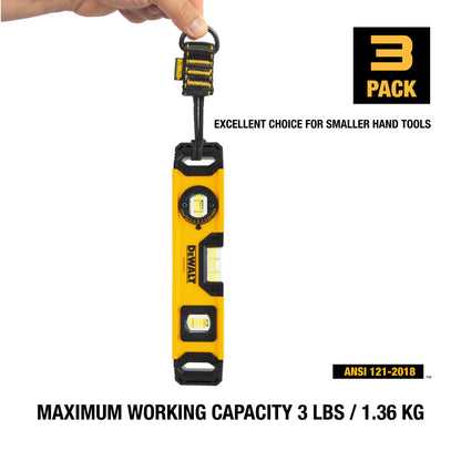 DXDP710600 DEWALT Cinch Loop Attachment, up to 5 lbs.(2.3kg) – 3 pack