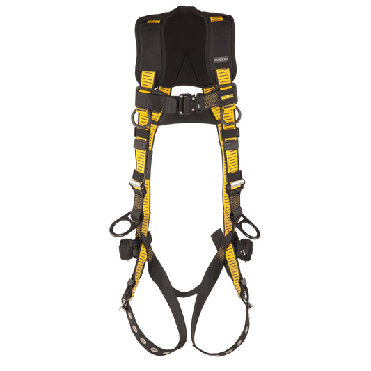 DXFP532031(L-XL) DEWALT® D3000 HARNESS Vest Style, 5-Point, Back and Side D-Ring, QC Chest, TB Legs