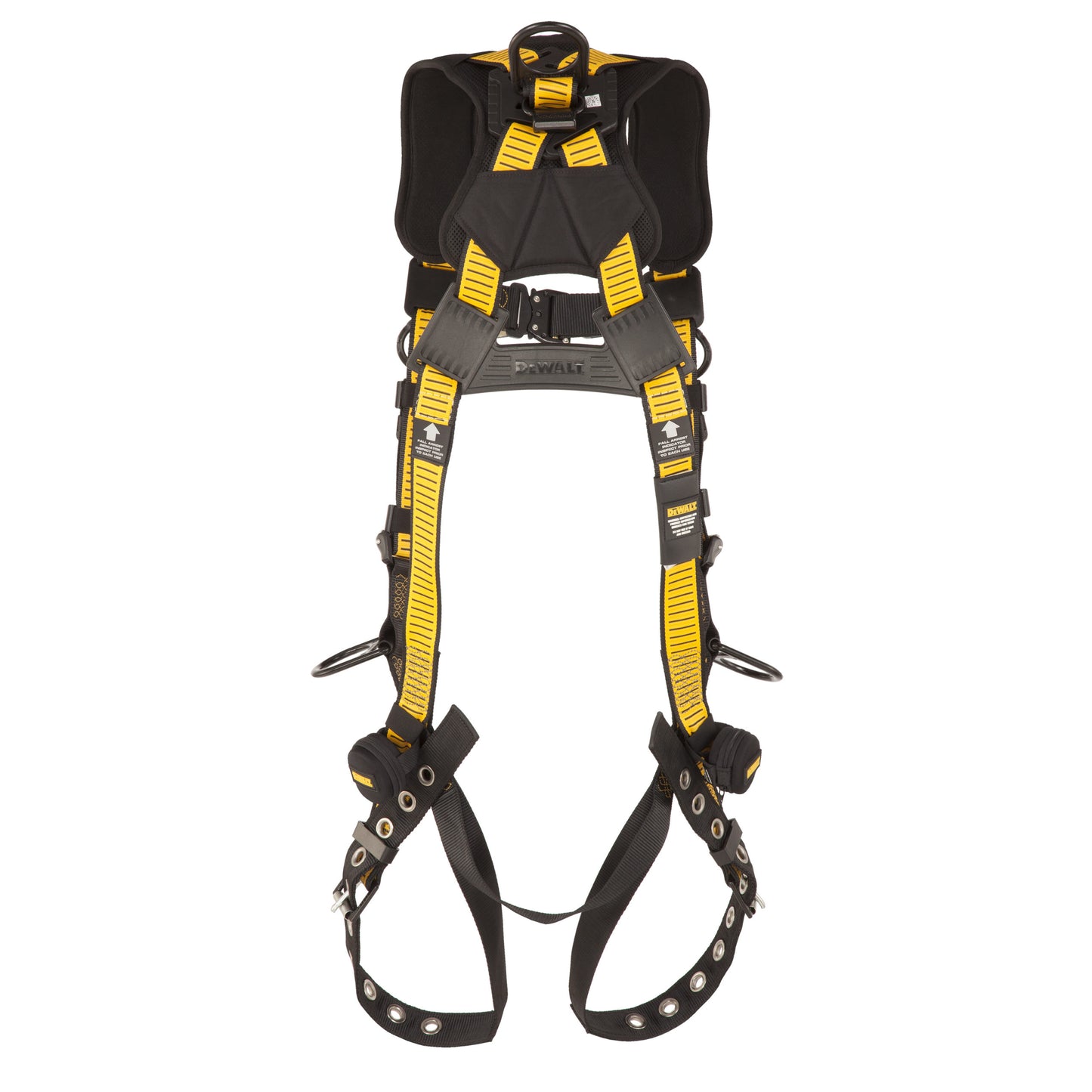 DXFP532031(L-XL) DEWALT® D3000 HARNESS Vest Style, 5-Point, Back and Side D-Ring, QC Chest, TB Legs