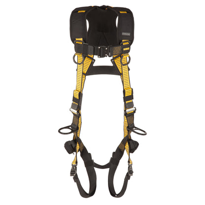 DXFP532032(L-XL) DEWALT® D3000 HARNESS Vest Style, 5-Point, Back and Side D-Ring, QC Chest, QC legs