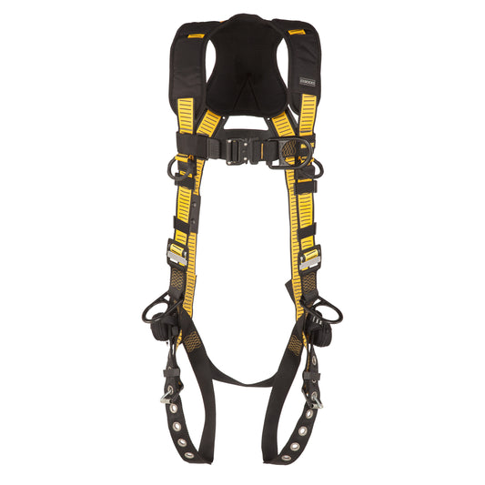 DXFP532051(L-XL) DEWALT® D3000 HARNESS Vest Style, 5-Point, Back, Front & Side D-Rings, QC Chest, TB legs